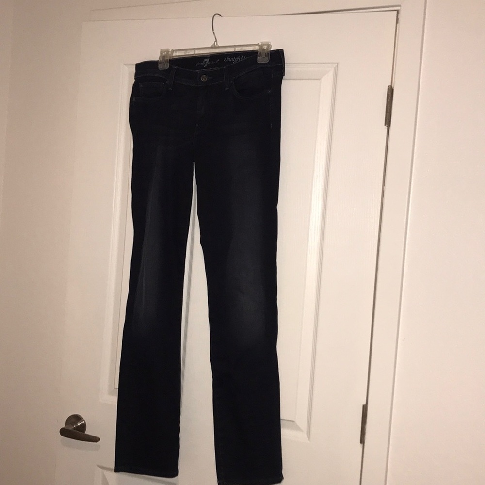 7 For All Mankind Straight Leg Jeans